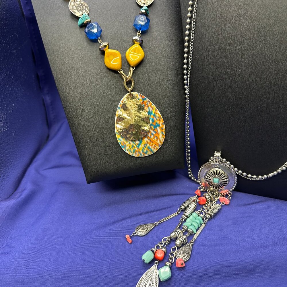 Set:  2 Ruby Rd. Colorful Necklaces - Picture 8 of 15